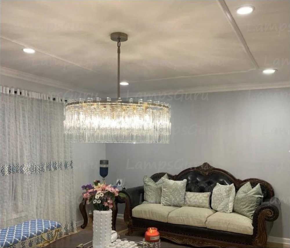 Marignany Round Chandelier 36"