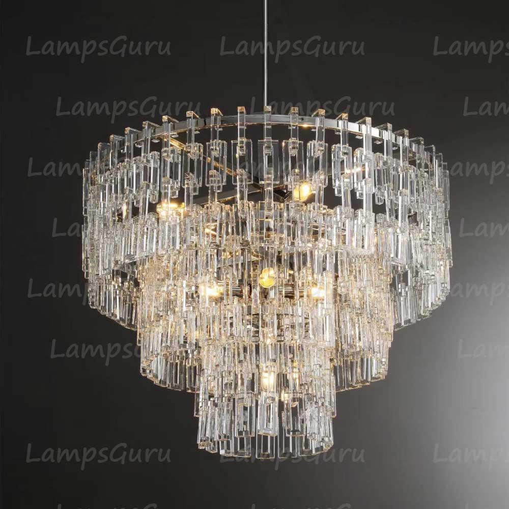 Marignany Tiered Round Chandelier 36"