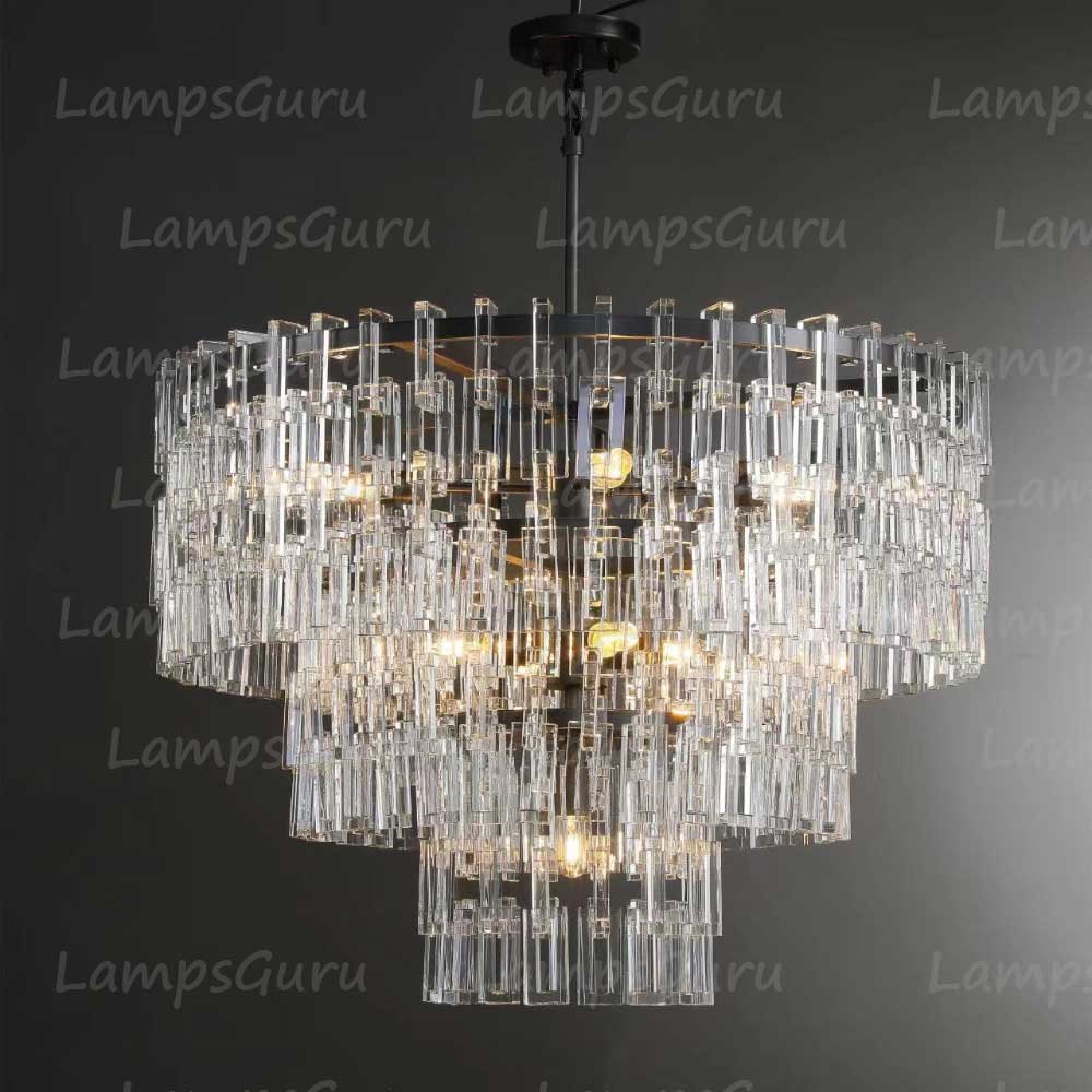 Marignany Tiered Round Chandelier 36"