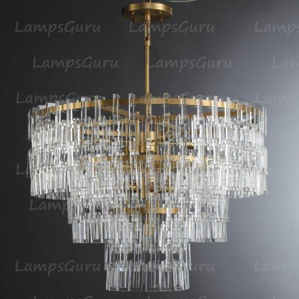 Marignany Tiered Round Chandelier 36"