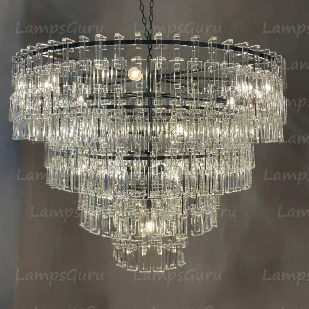Marignany Tiered Round Chandelier 48"