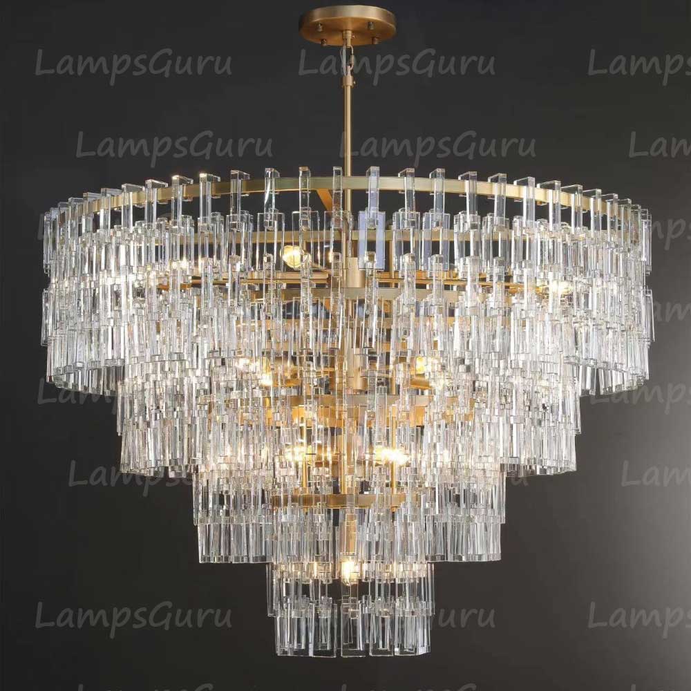 Marignany Tiered Round Chandelier 48"