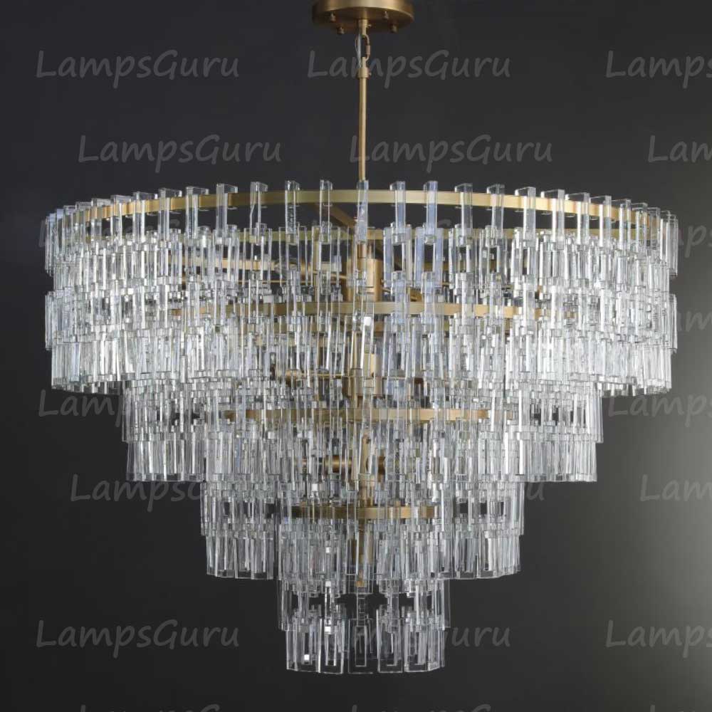 Marignany Tiered Round Chandelier 48"