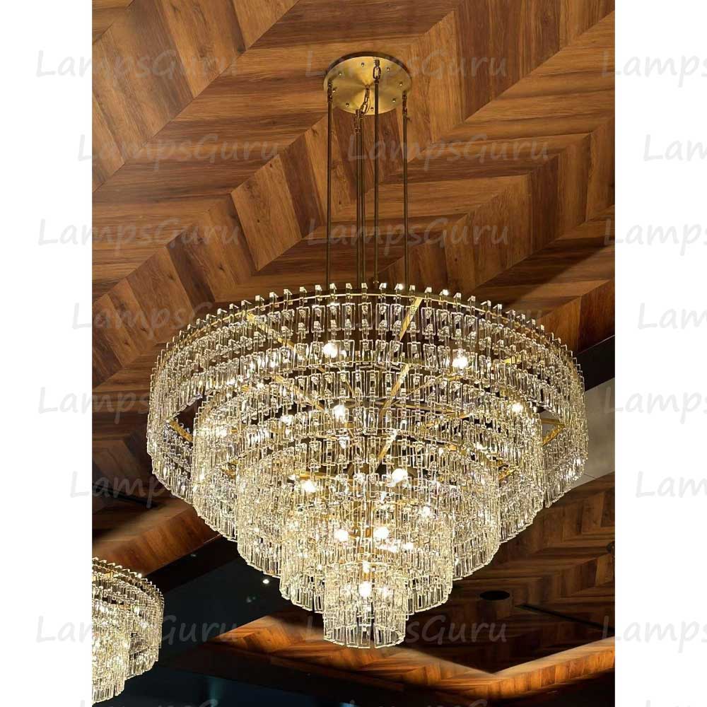 Marignany Tiered Round Chandelier 60"