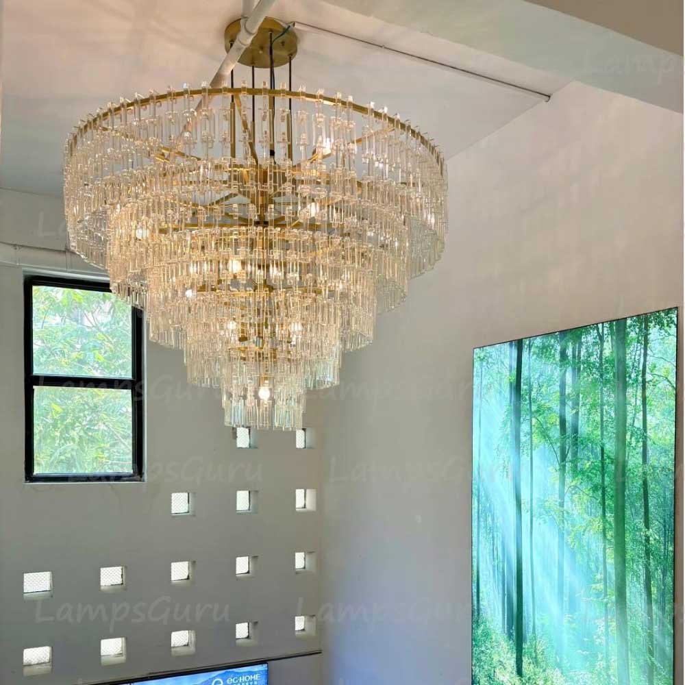 Marignany Tiered Round Chandelier 60"