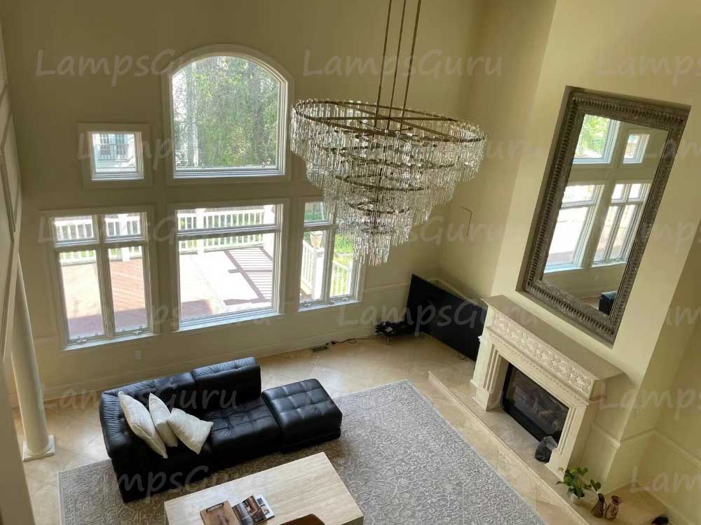 Marignany Tiered Round Chandelier 60"
