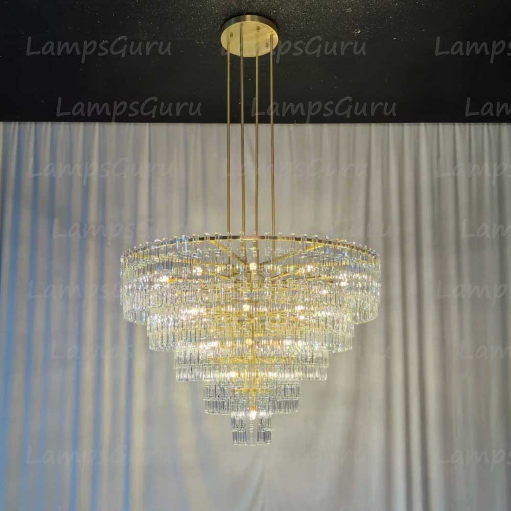 Marignany Tiered Round Chandelier 60"