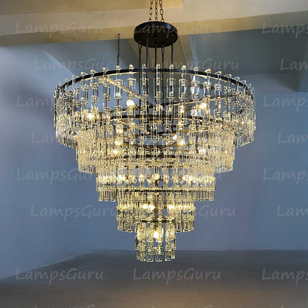 Marignany Tiered Round Chandelier 60"