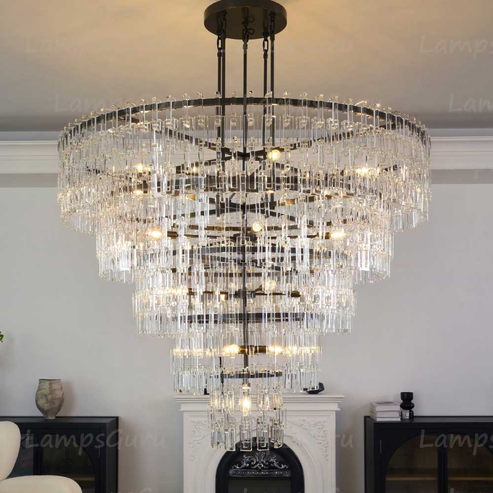 Marignany Tiered Round Chandelier 60"