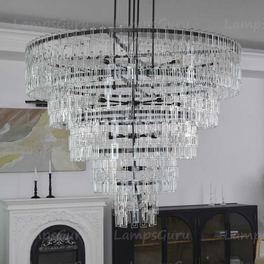 Marignany Tiered Round Chandelier 60"