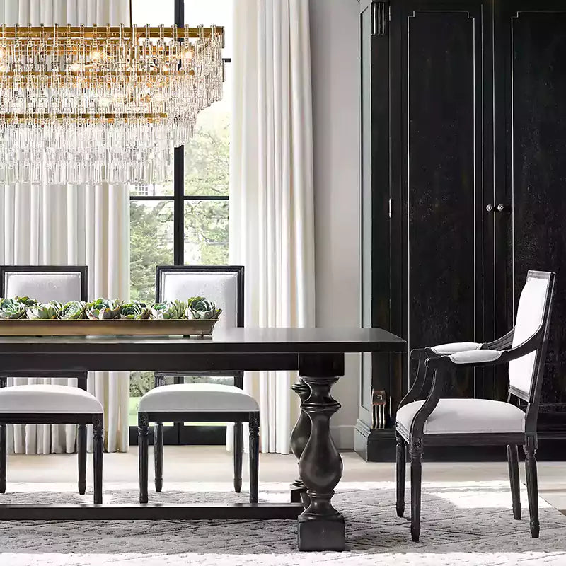 Marignany Tiered Rectangular Chandelier 72"