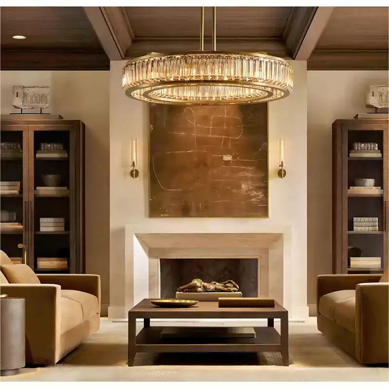 Mauriery Round Chandelier 48"