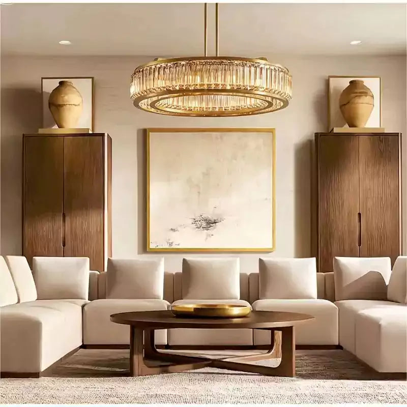 Mauriery Round Chandelier 37"