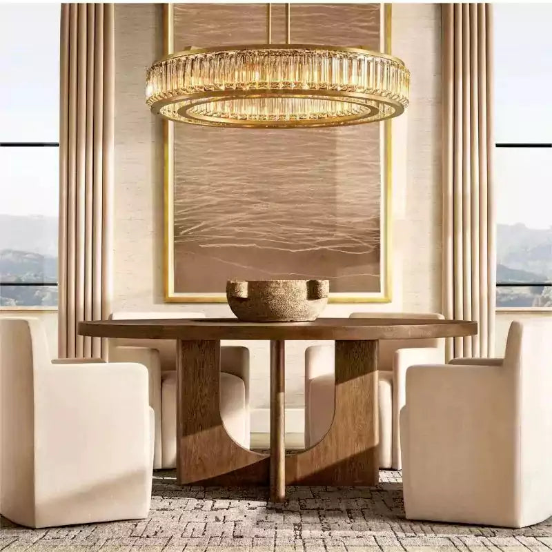 Mauriery Round Chandelier 37"
