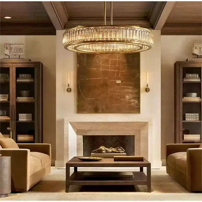 Mauriery Round Chandelier 37"
