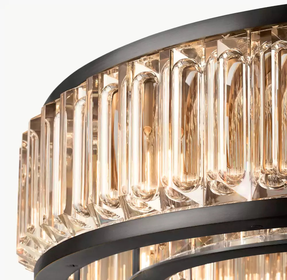 Mauriery Round Chandelier 37"