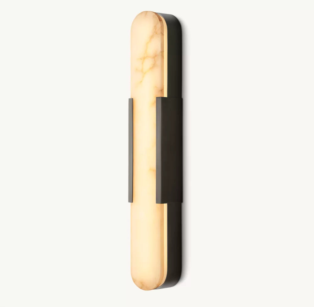 Melangey Alabaster Sconce