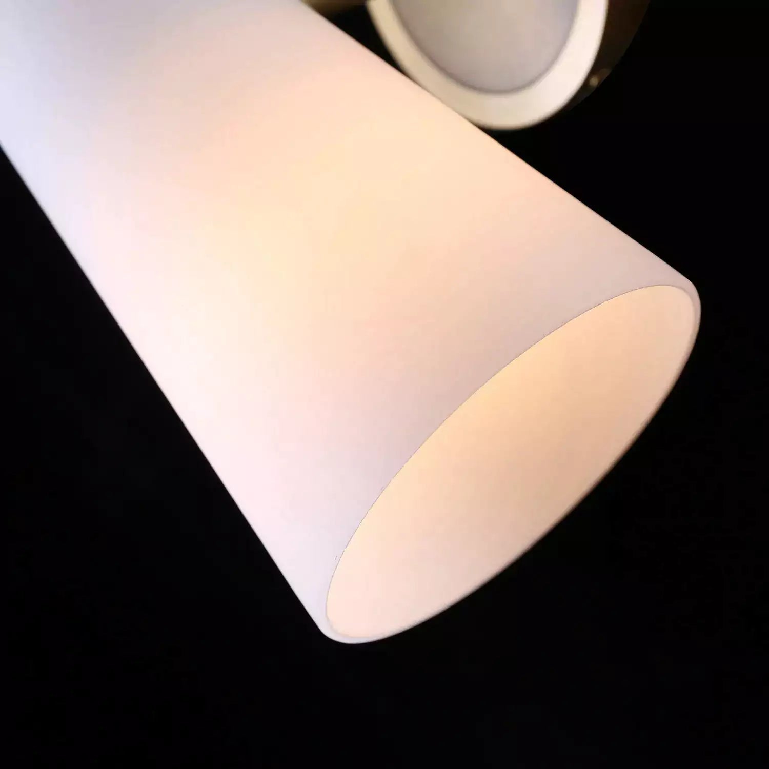 Montfaucon White Porcelain Single Shad Wall Sconce