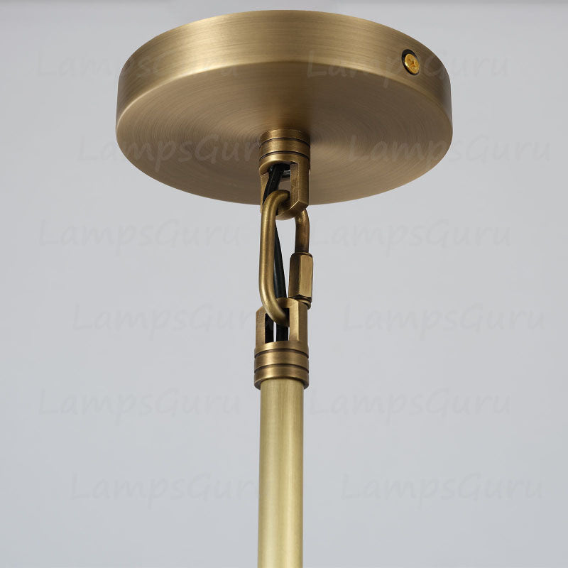 Machinista Milk Glass Cloche Pendant