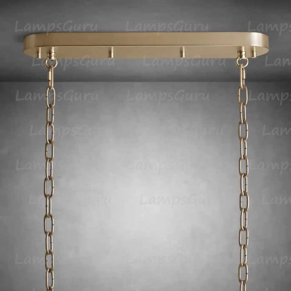 Neva Murano Glass Linear Chandelier