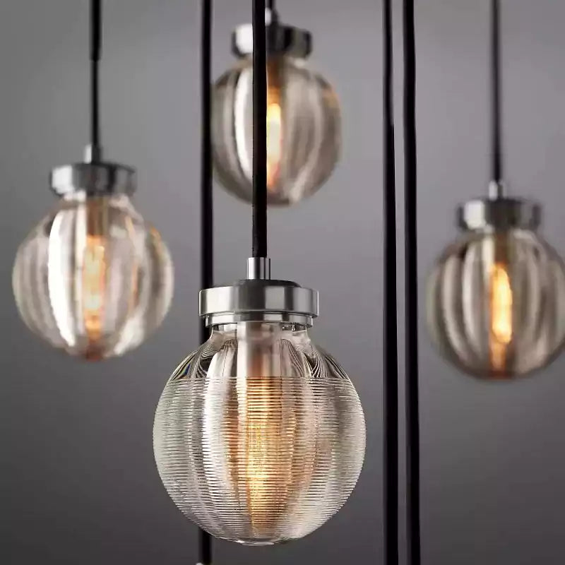 Pearls Spherical Round Chandelier 48"