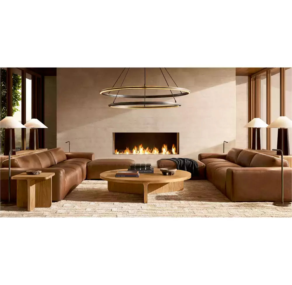 Peraltas Two-Tier Round Chandelier 60"