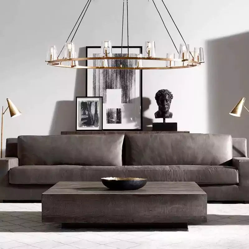 Pauillace Round Chandelier 60"