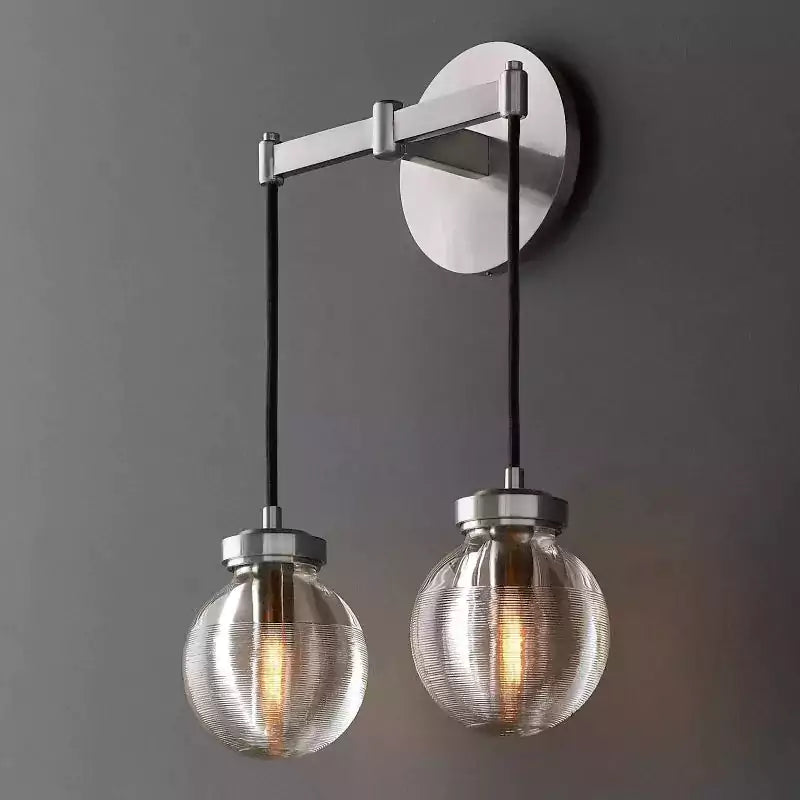 Pearls Drops Double Wall Sconce