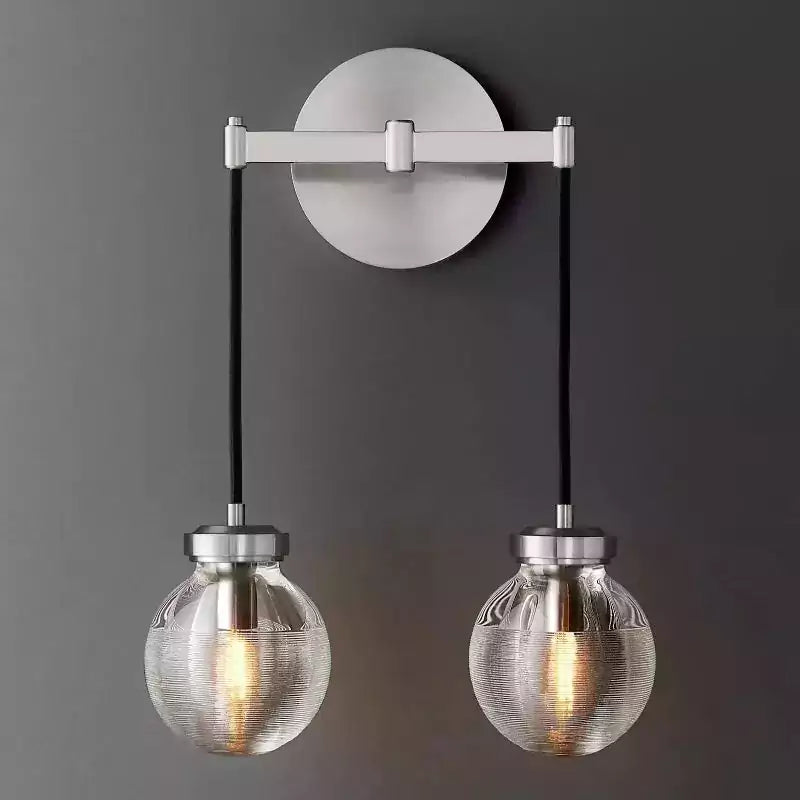 Pearls Drops Double Wall Sconce