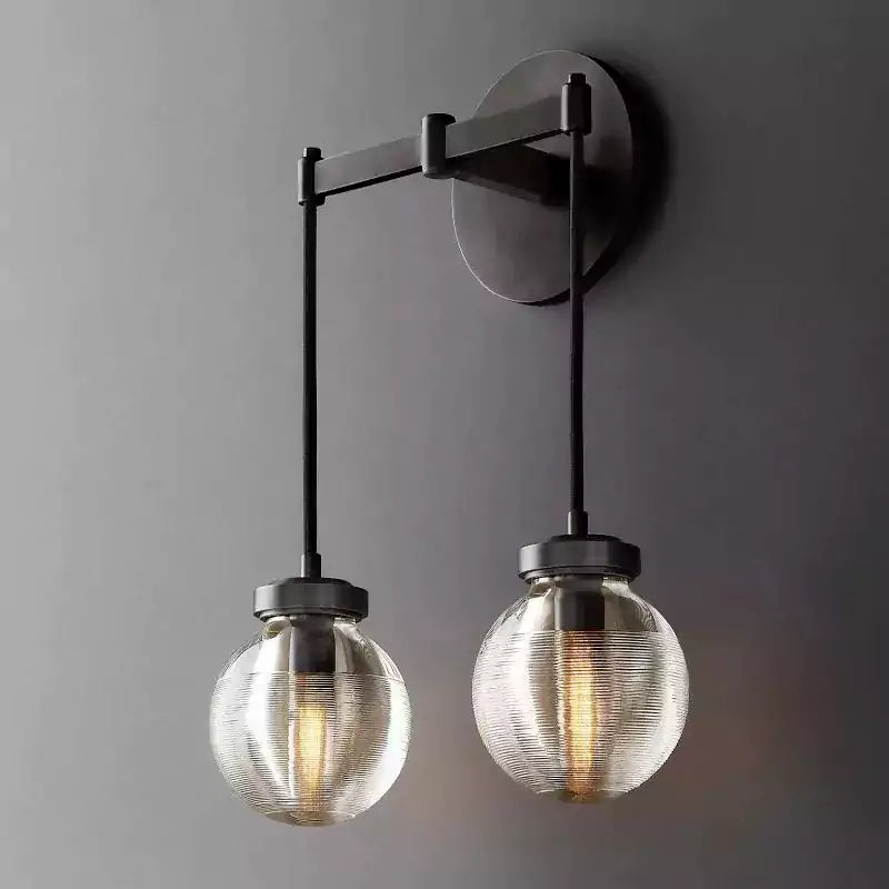 Pearls Drops Double Wall Sconce