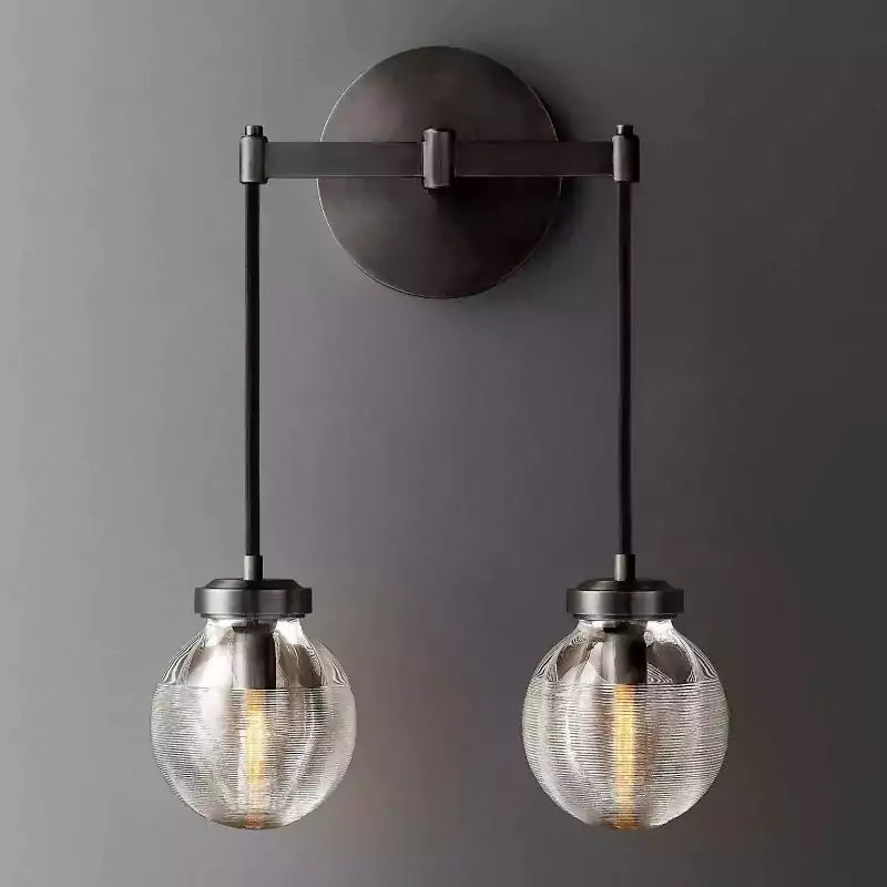 Pearls Drops Double Wall Sconce