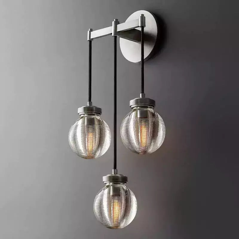 Pearls Drops Triple Wall Sconce