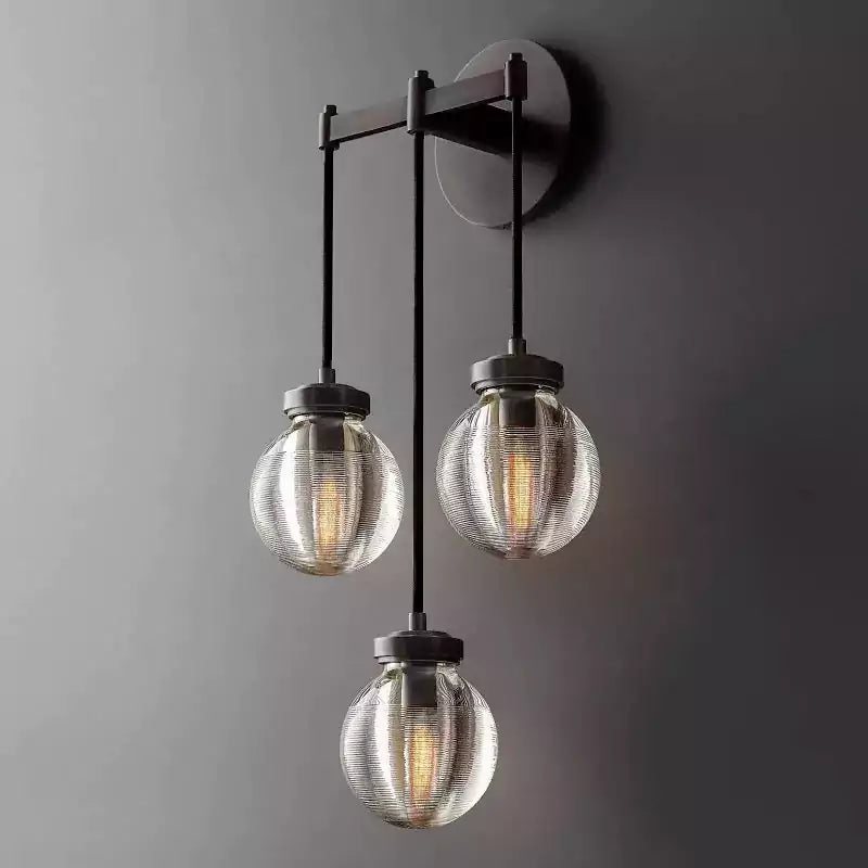 Pearls Drops Triple Wall Sconce