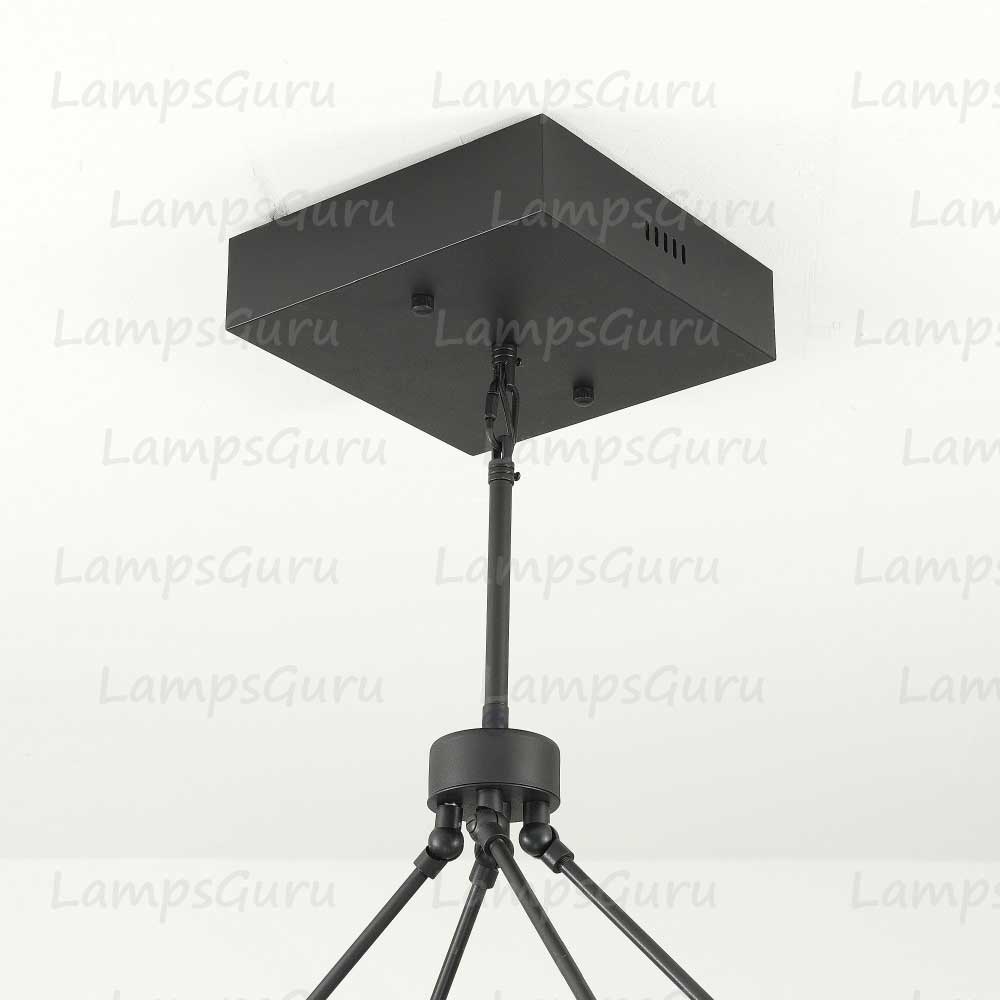 LG Peral Rectangular Chandelier 62"