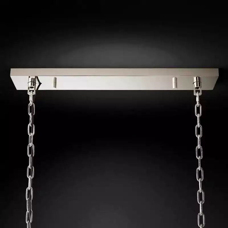 RHYSE Rectangular Chandelier 49"