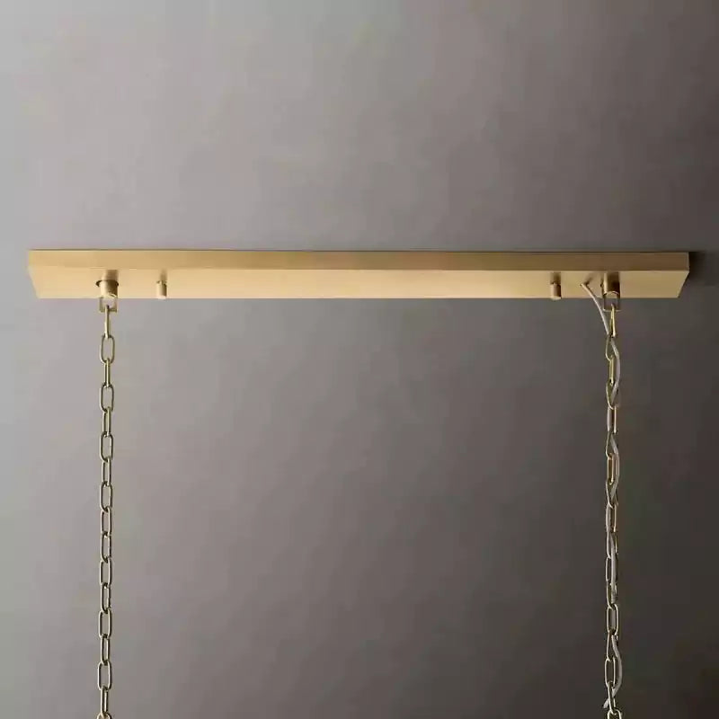 RHYSE Rectangular Chandelier 49"