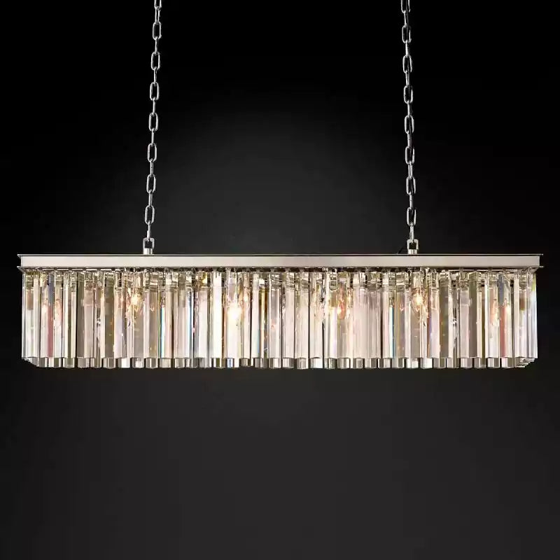 RHYSE Rectangular Chandelier 49"