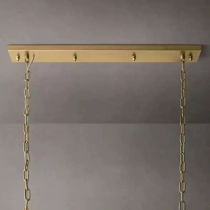 RHYSE Rectangular Chandelier 60"