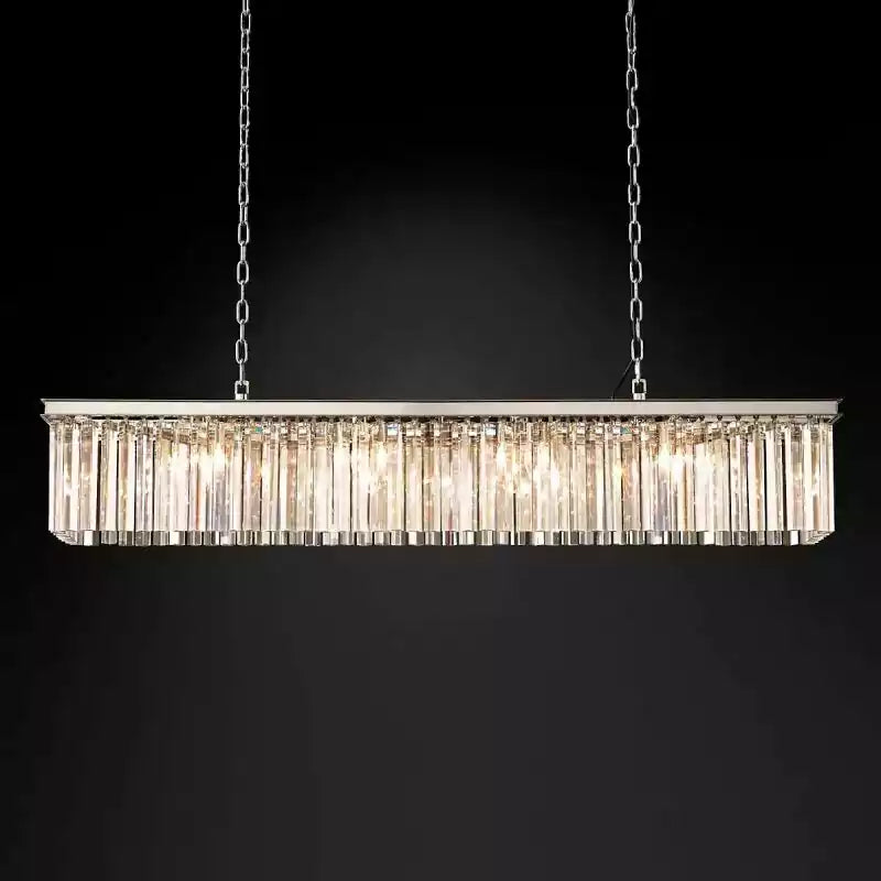 RHYSE Rectangular Chandelier 60"