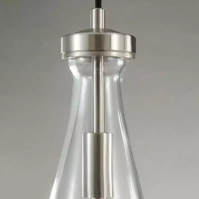 Raindrop 3 Lights Cord Round Chandelier