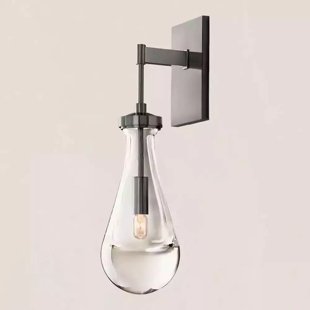 Raindrop Outdoor Wall Sconce