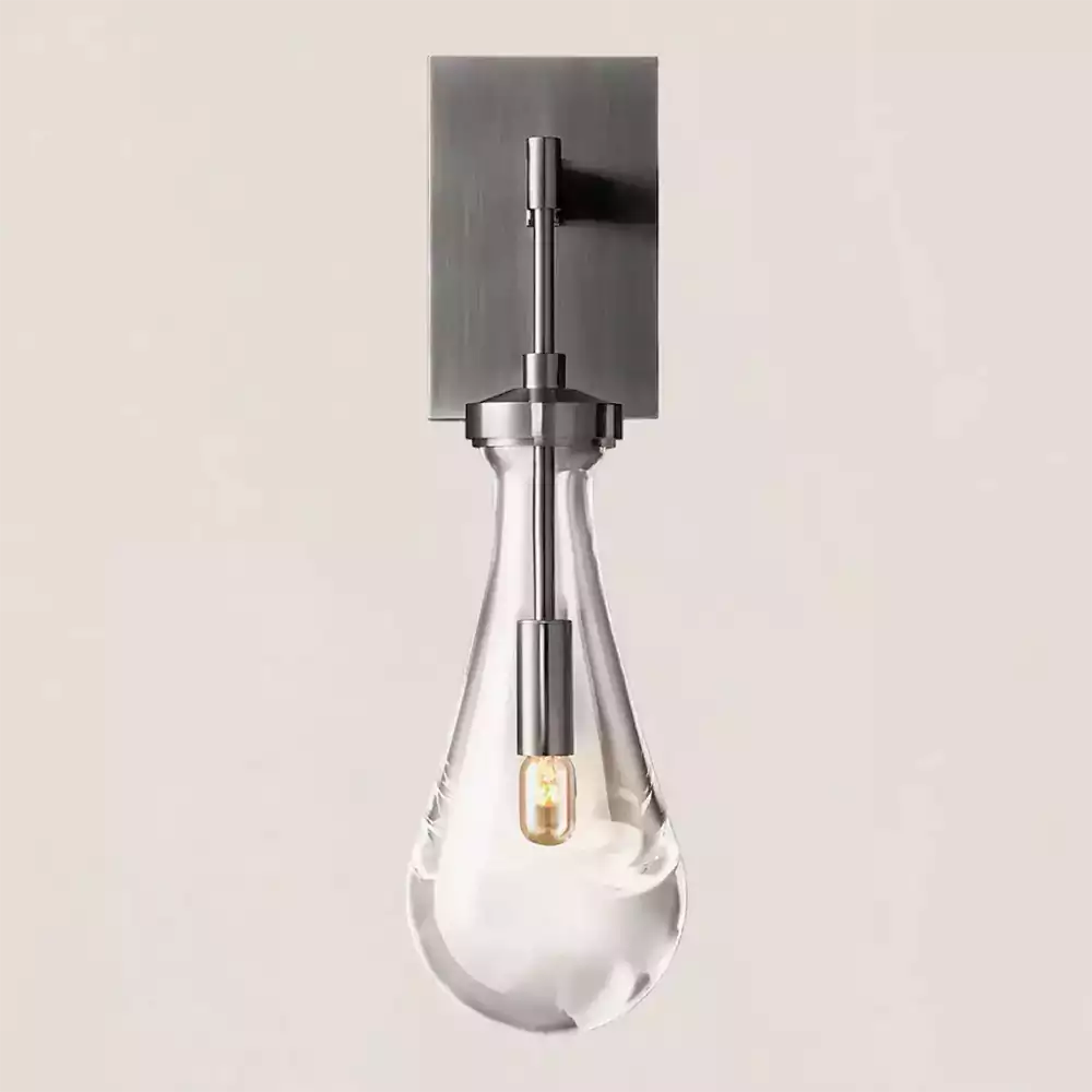 Raindrop Outdoor Wall Sconce