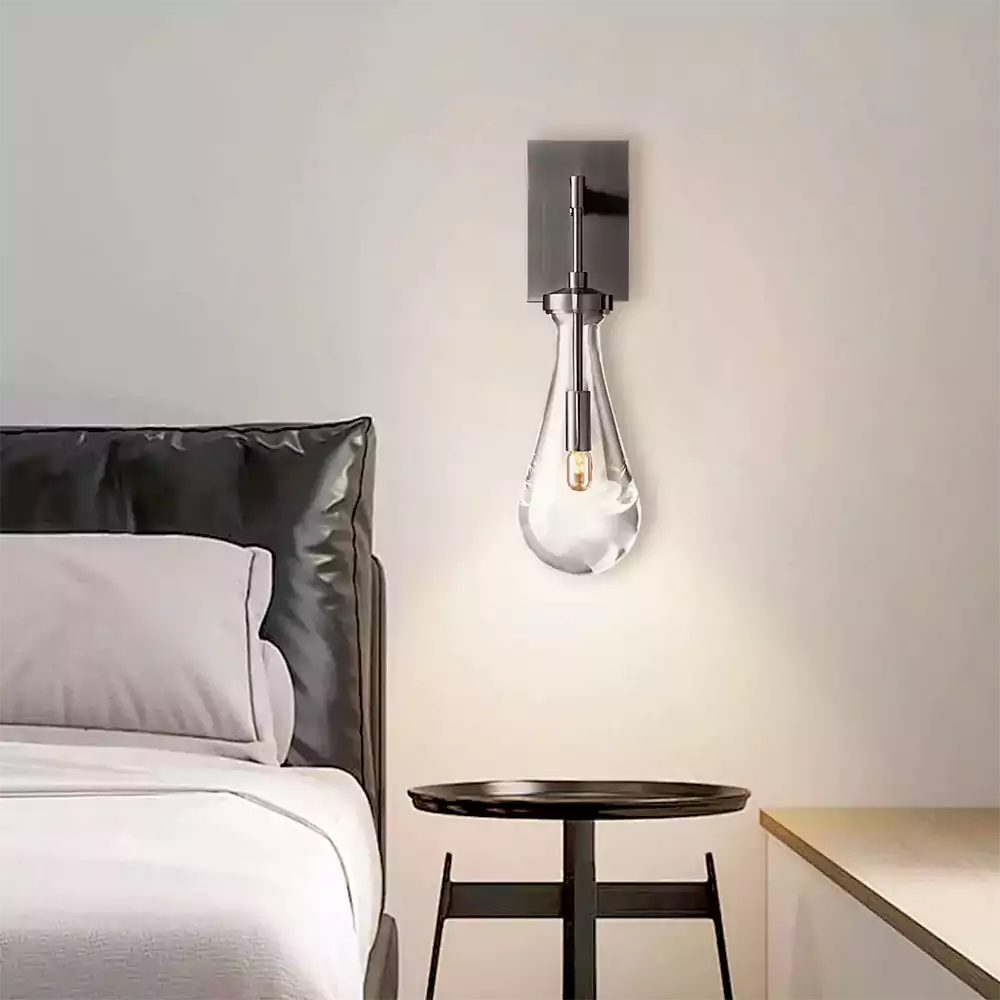 Raindrop Outdoor Wall Sconce