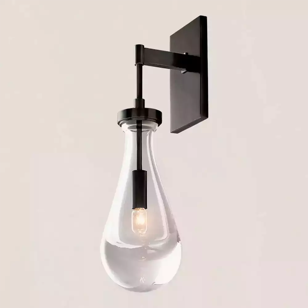Raindrop Outdoor Wall Sconce