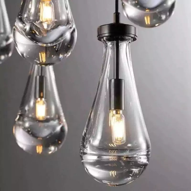 Raindrop Round Chandelier