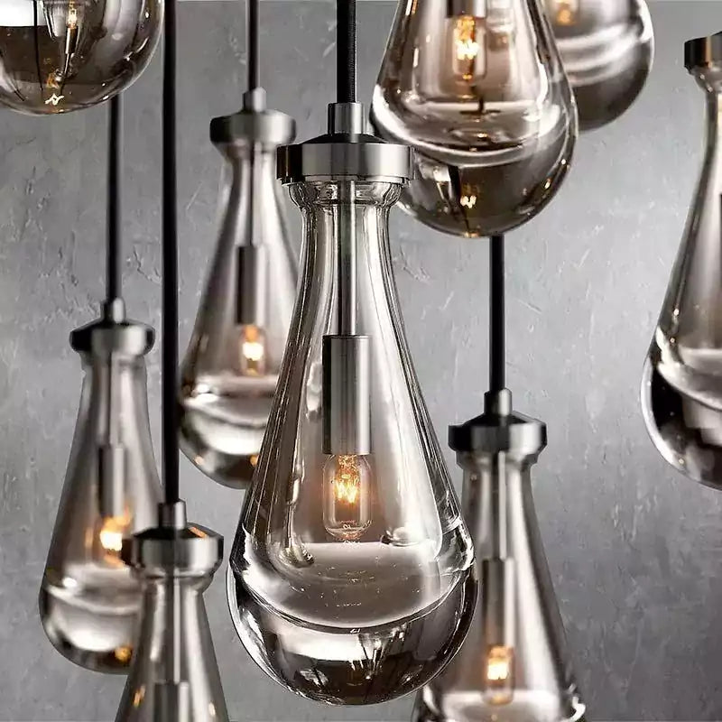 Raindrop Round Chandelier