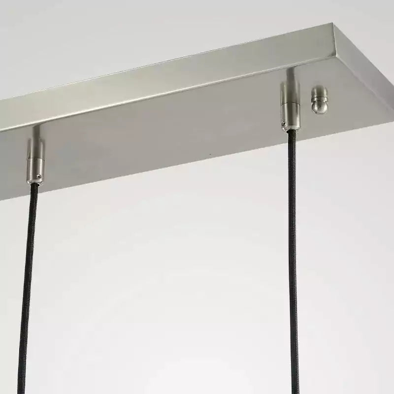 Raindrop 3 Lights Rectangular Chandelier