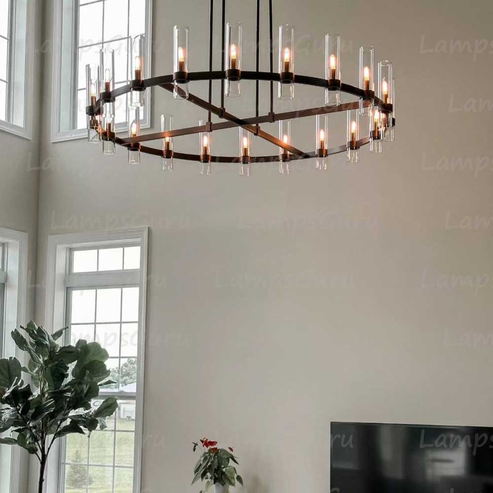 Ravelley Round Chandelier 60"