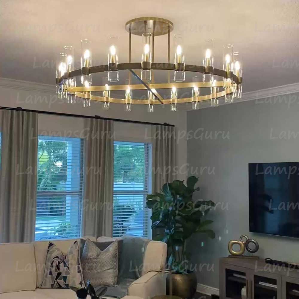 Ravelley Round Chandelier 60"
