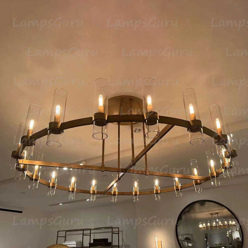 Ravelley Round Chandelier 60"